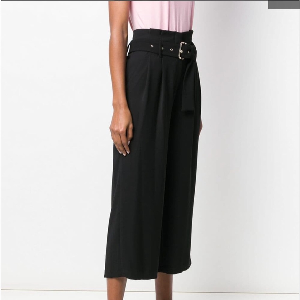 New MICHAEL KORS CADY BELTED HIGH RISE TROUSERS size 8⭐️ - Picture 6 of 14